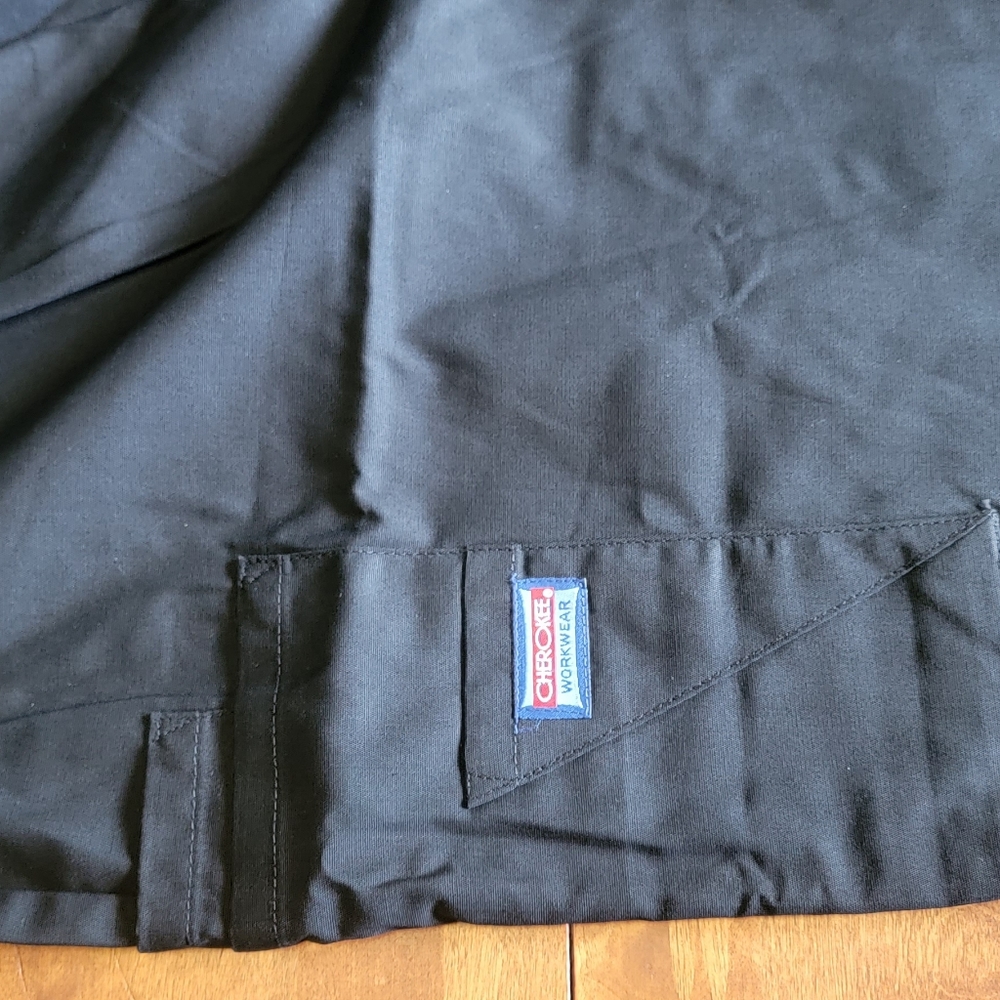 Cherokee Tapered Pull-On Cargo Pant, XL Black - Picture 5 of 6